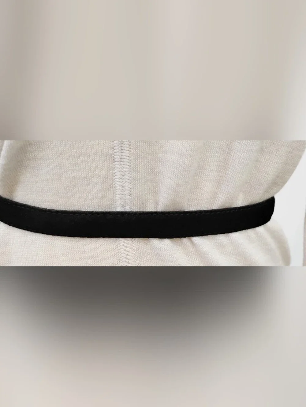 SLEEK VINTAGE STEPHEN COLLINS LEATHER BELT